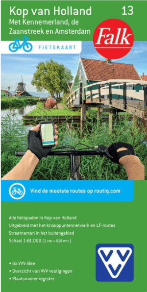 Falk VVV Fietskaart 13 Kop van Holland + Kennemerland - Falk