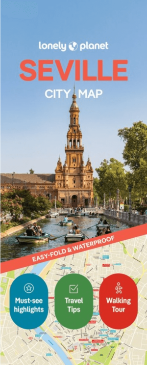 Stadskaart Sevilla Andalusië Spanje City map - Lonely Planet