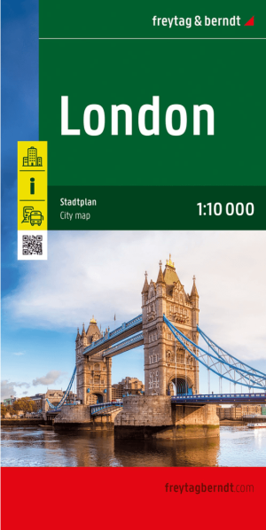 Stadskaart plattegrond Londen England - Freytag & Berndt