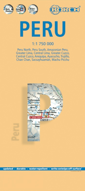 Landkaart Peru - Borch