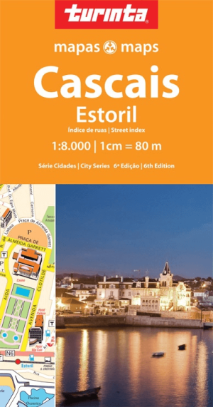 Stadsplan & wandelkaart Cascais & Estoril - Turinta