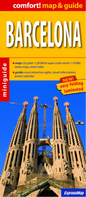Stadsgids Barcelona MINI guide - ExpresMap