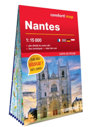 Stadskaart Plattegrond Nantes MINI (Franstalig) - ExpressMap
