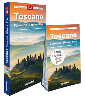 Reisgids Wegenatlas Toscane Landkaart - ExpressMap