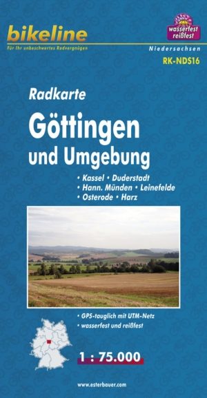 Fietstourkaart Göttingen und umgebung - Estenbauer