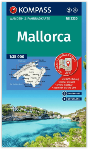 Wandelkaart 2230 Mallorca 4--Set - Kompass