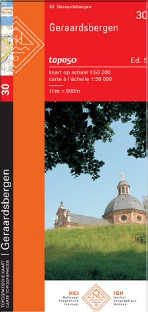 TOPO Wandelkaart 30 Geraardsbergen - NGI