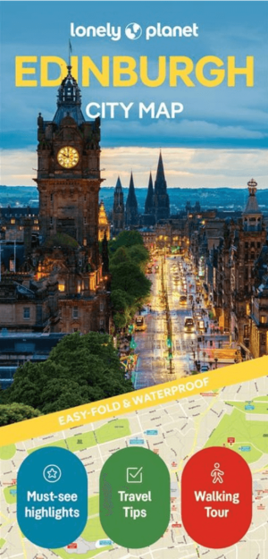 Stadskaart Edinburgh City map - Lonely Planet