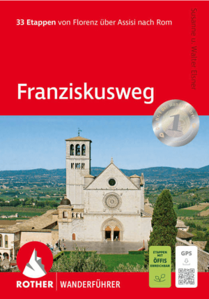 Wandelgids Franziskusweg Florenz- Assisi- Rome - Rother