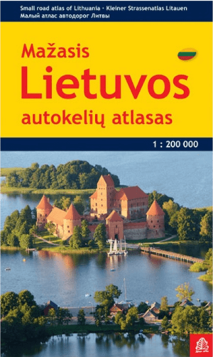 Wegenatlas compact Litouwen - Jana Seta Publ.