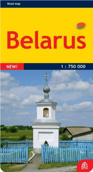 Landkaart Wegenkaart Belarus Wit Rusland - Jana Seta Publ.