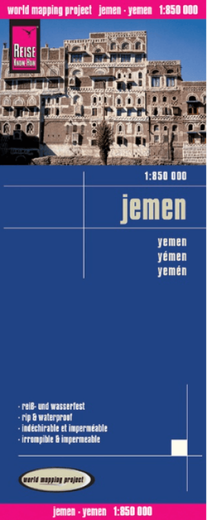 Landkaart Wegenkaart Jemen Midden-Oosten - Reise Know-How