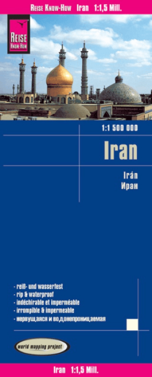 Landkaart Wegenkaart Iran - Reise Know-How