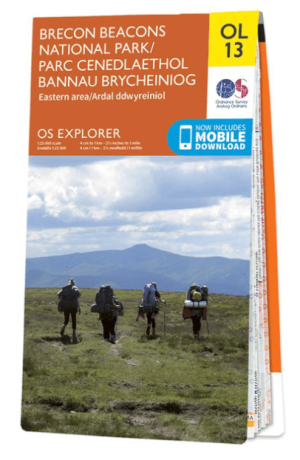 Wandelkaart OL13 Brecon Beacons National Parc East - OS
