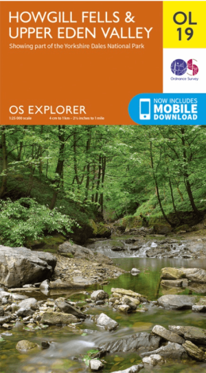Wandelkaart OL19 Howgill Fells & Upper Eden Valley - OS