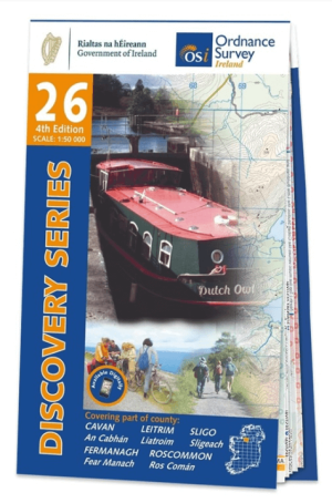 Wandelkaart 26 Countys Cavan, Fermanagh, Leitrim, Rosc. & Sligo - OSI