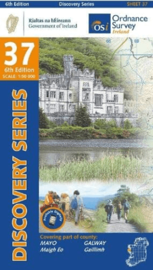Wandelkaart 37 County Mayo South West & County Galway - OSI