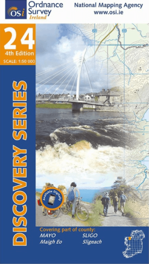 Wandelkaart 24 County Mayo & Sligo Discovey Series - OSI Ireland