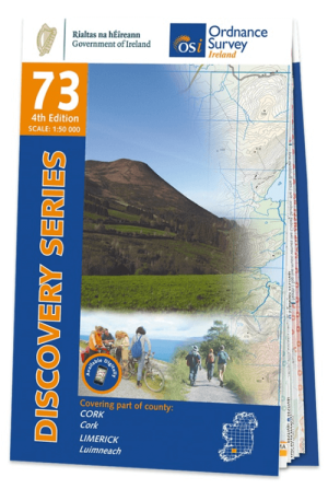 Wandelkaart 73 County Cork & Limerick - OSI