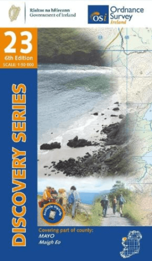 Wandelkaart 23 Mayo North Coast Discovery Series - OSI Ireland