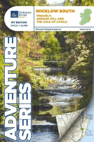 Wandelkaart Adventure Series Wicklow South - OSI