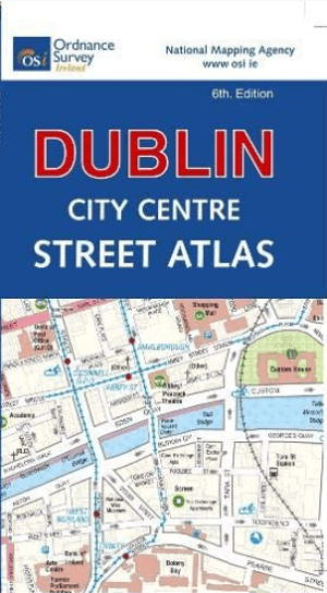 Wegenatlas Dublin city center - Pocket Version - OSI