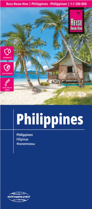 Landkaart Wegenkaart Filipijnen - Reise Know-How Verlag