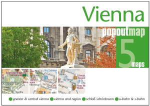 Stadskaart Plattegrond Popout map Wenen - Heartwood Publ.