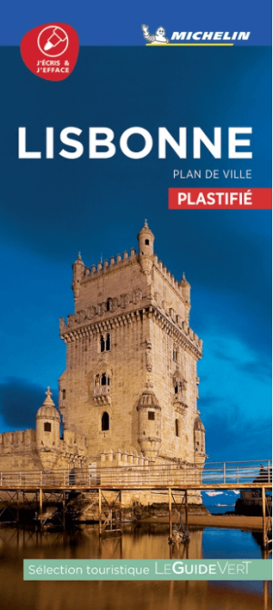 Stadskaart & plattegrond Lissabon geplastificeerd - Michelin