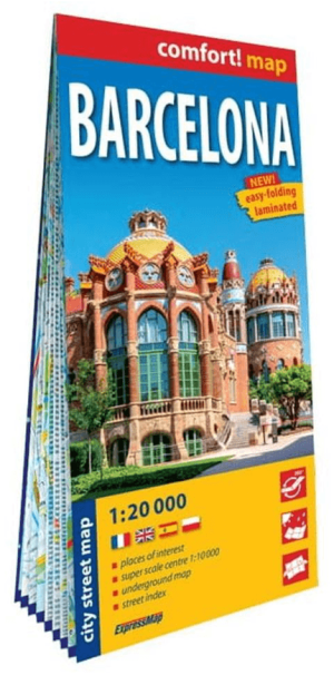 Stadskaart Plattegrond Barcelona - ExpressMap