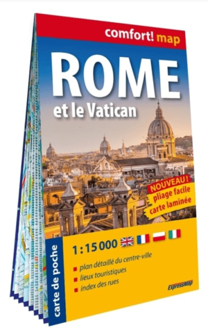 Stadskaart Plattegrond Rome & Vaticaanstad MINI - ExpressMap