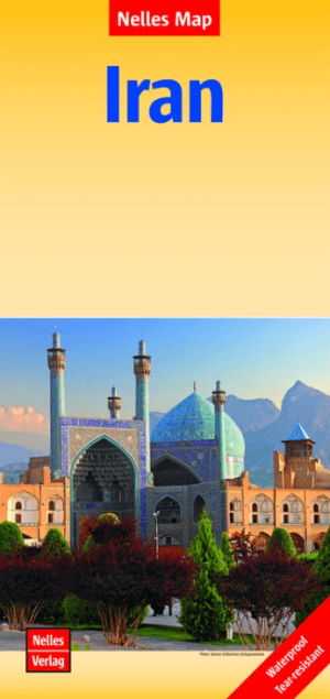Landkaart Wegenkaart Iran - Nelles Verlag