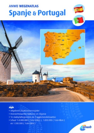 Anwb Wegenatlas Spanje & Portugal - Anwb
