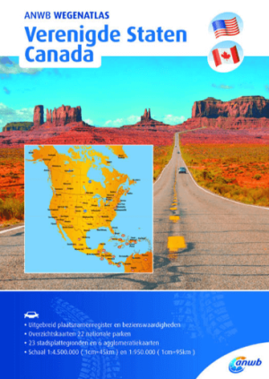 Anwb Wegenatlas Verenigde Staten & Canada - Anwb