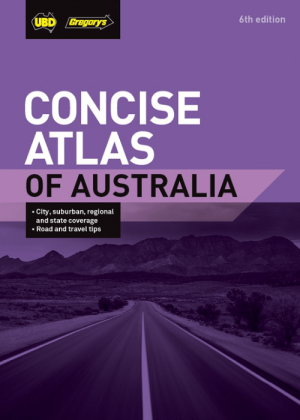 Wegenatlas Concise Atlas of Australia - UBD Gregory's