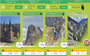 Wandelkaart 6 Picos de Europa NP - 3 kaarten + guide - CNIG