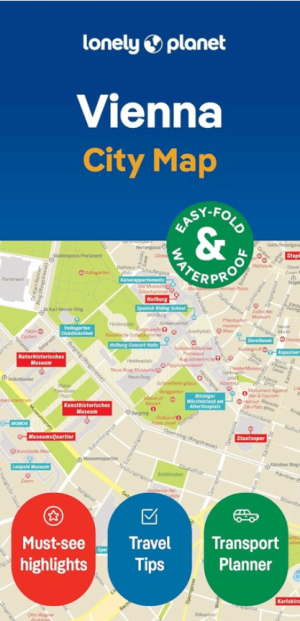 Stadskaart Vienna city map - Lonely Planet