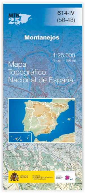 Wandelkaart 00614.4 Montanejos, provincie Castellón, Valencia