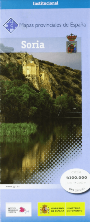 Landkaart Wegenkaart 41 Mapa Provinciales Soria - CNIG