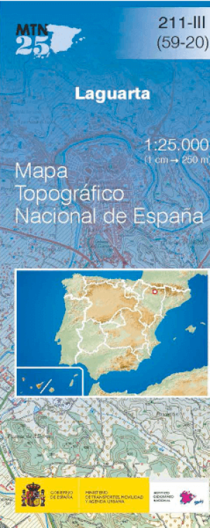 Wandelkaart 00211.3 Laguarta, Huesca, Aaragon - CNIG