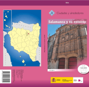 Stadsplattegrond Salamanca y su entorno especial - CNIG