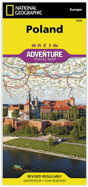 Landkaart Wegenkaart 3330 Adventure Map Polen - Nat Geo