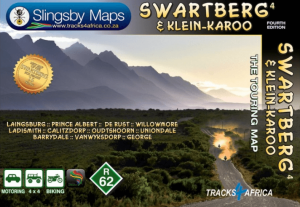 Landkaart Wegenkaart 4 Zuid-Afrika Swartberg & Klein-Karoo