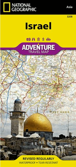 Landkaart Wegenkaart 3208 Israel - Nat Geo