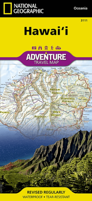 Landkaart Wegenkaart 3111 Hawaii USA - Nat Geo