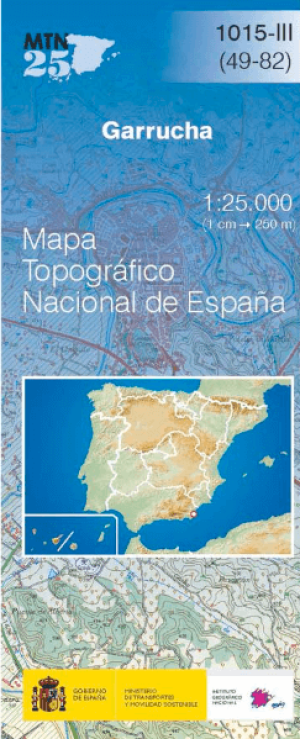 Wandelkaart 001015.3 Garrucha, Almeria, Andalusië Spanje - CNIG