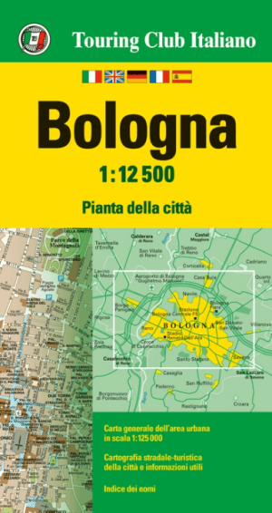Stadsplattegrond Bologna Emilia-Romagna - TCI