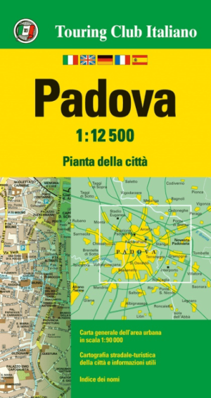 Stadsplattegrond Padova Veneto Italië - TCI