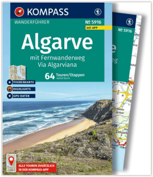 Wandelgids Algarve mit Via Algarviana - Kompass