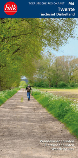 Fietskaart Regiokaart M04 Twente Dinkelland - Falkplan